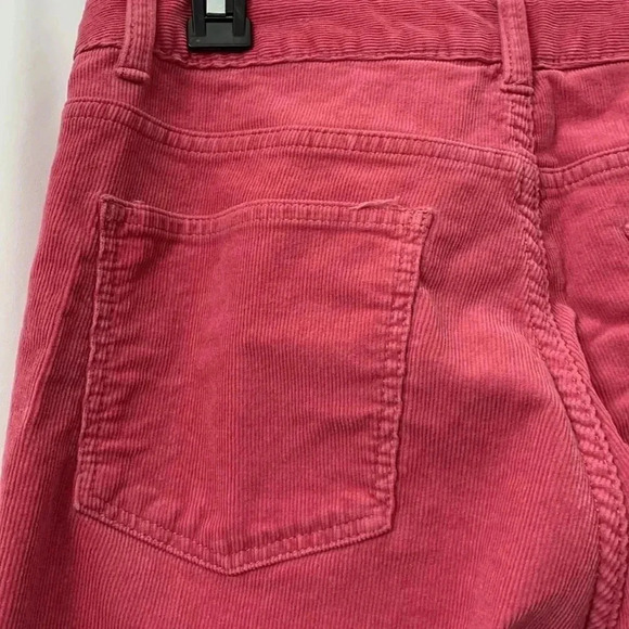 Women’s Talbots Heritage Corduroy Pink Straight Leg  Pants Size 8 EUC - Picture 4 of 8
